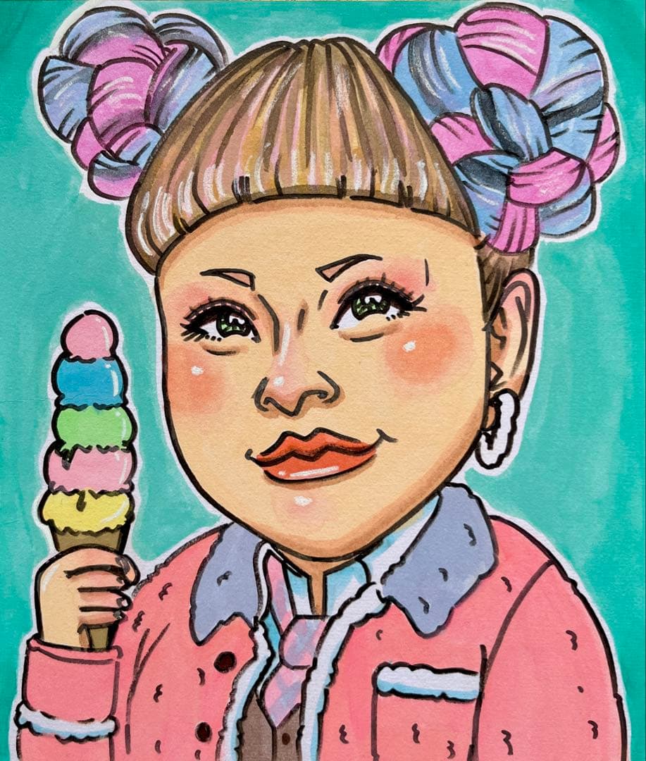 【お客ページ】（ななみ様）オーダー似顔絵☆結婚式や結婚記念日のギフトに