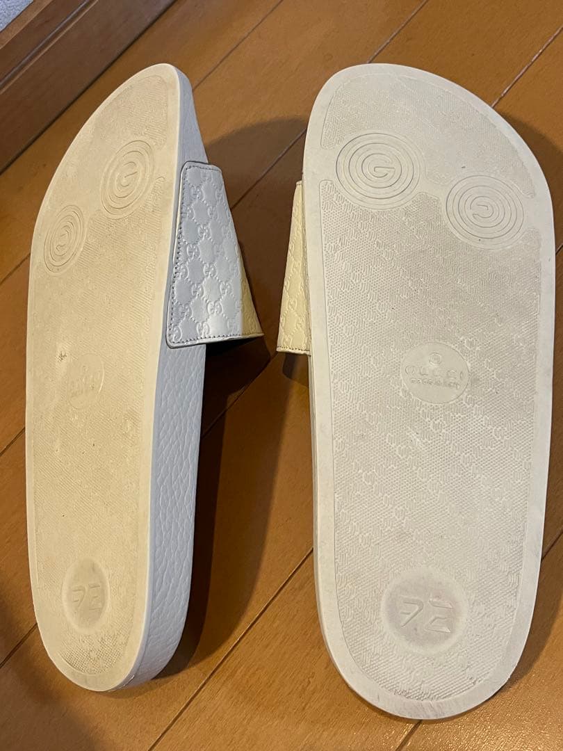 グッチ 567115 GG グッチシマ スライドサンダル サンダル ラバー