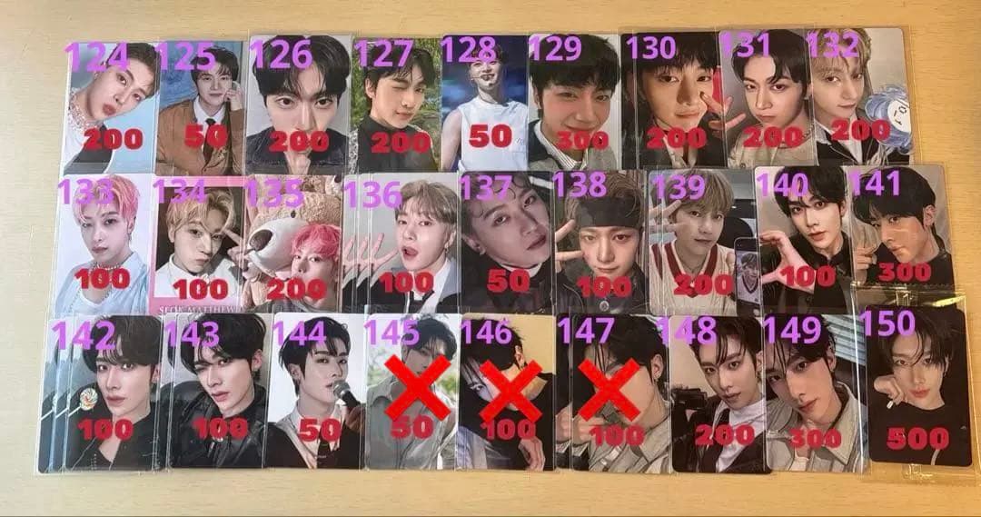 zb1 ゼベワン　トレカ　封入物