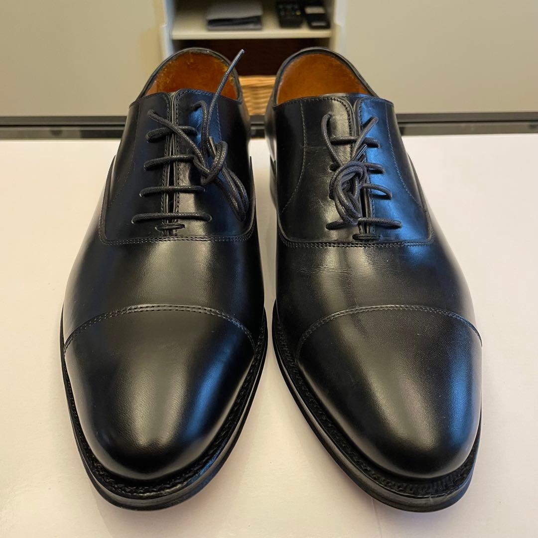 未使用 ジャランスリワヤ 革靴 ストレートチップ 黒 サイズ40