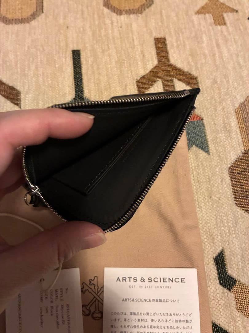 ARTS&SCIENCE zip case SS ブラック