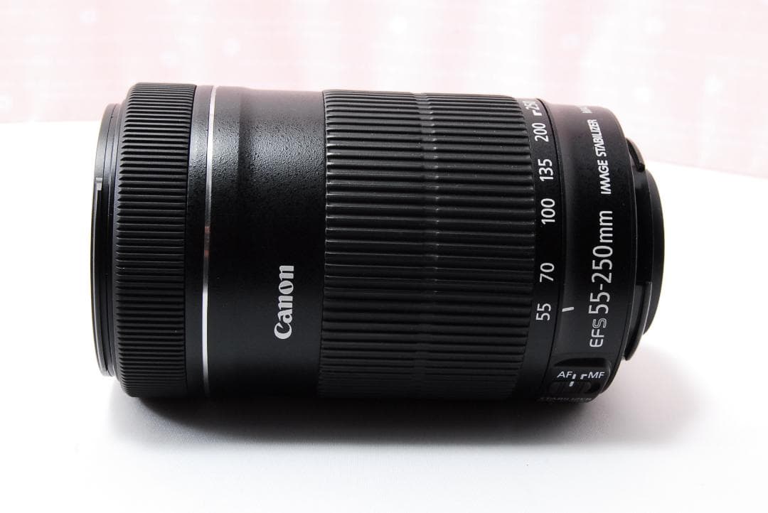 キヤノン EF-S 55-250mm F4-5.6 IS STM 望遠レンズ