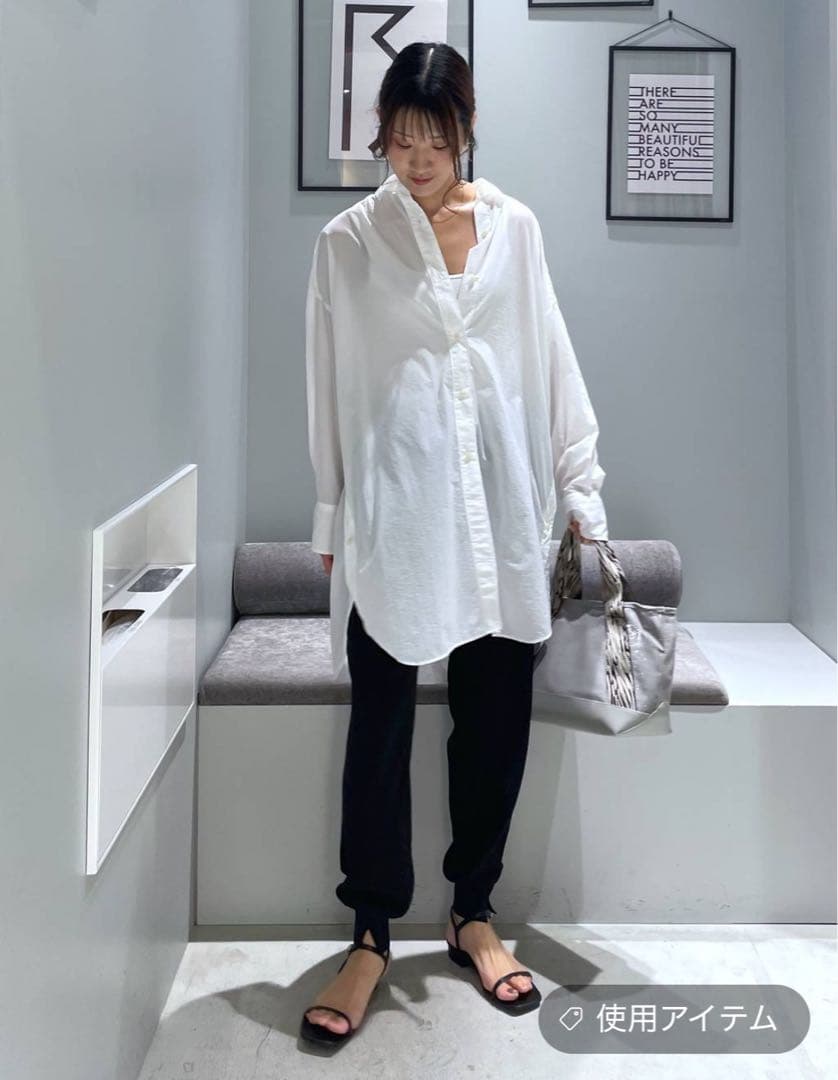 ほぼ新品＊【現在販売中】BARNYARDSTORMダブルクロスジョガーパンツ黒ⅰ