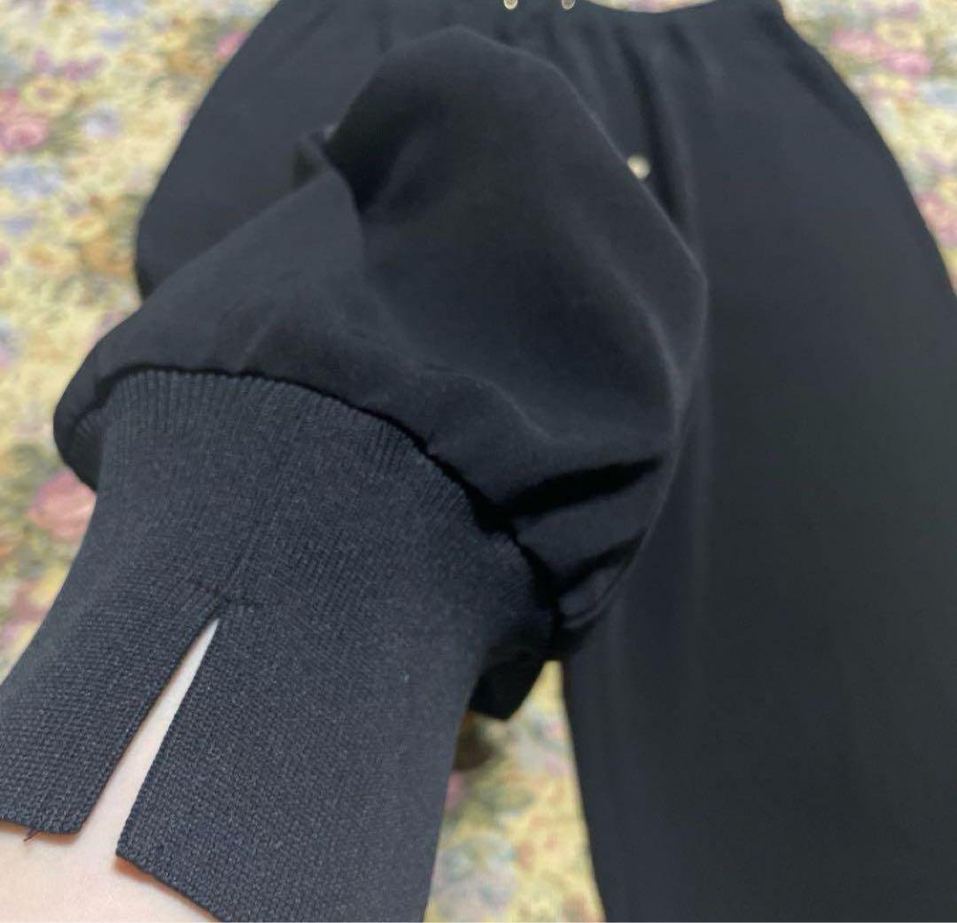 ほぼ新品＊【現在販売中】BARNYARDSTORMダブルクロスジョガーパンツ黒ⅰ