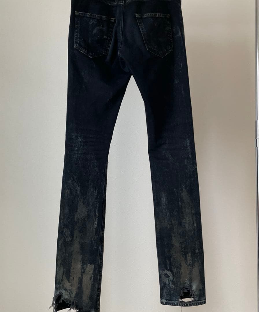 saint laurent サンローラン　エディ期　デストロイスキニーデニム