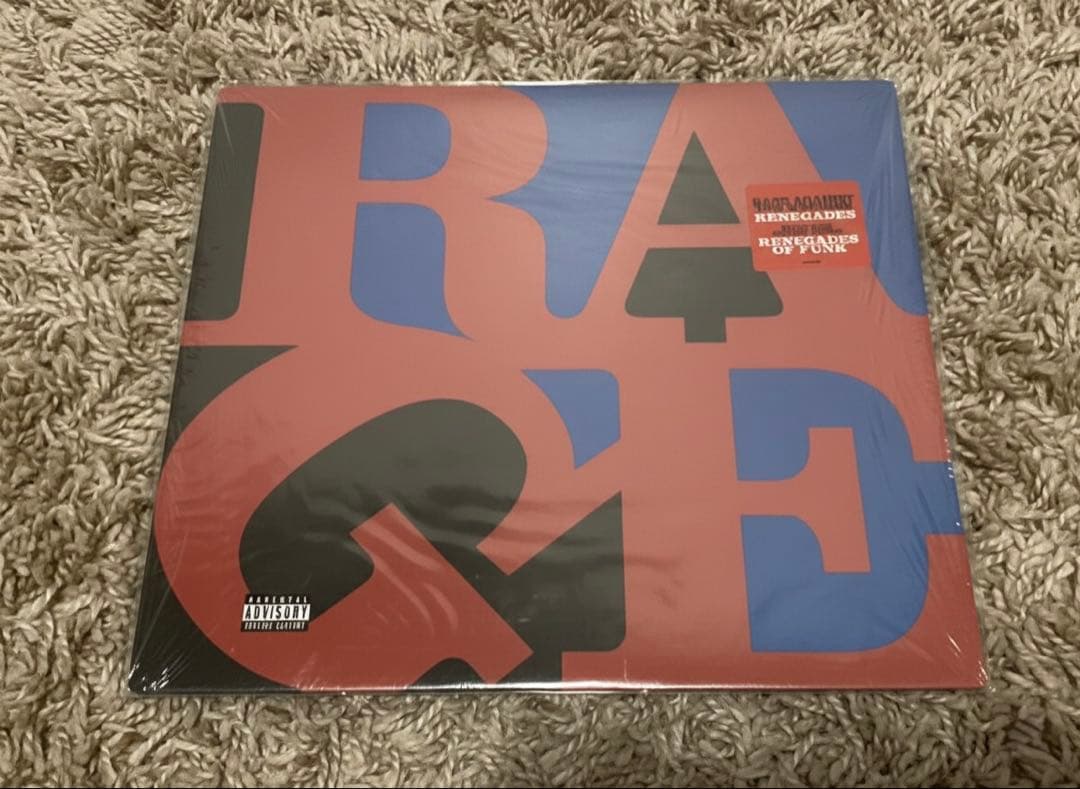 洋楽 RAGE AGAINST THE MACHINE LP Renegades