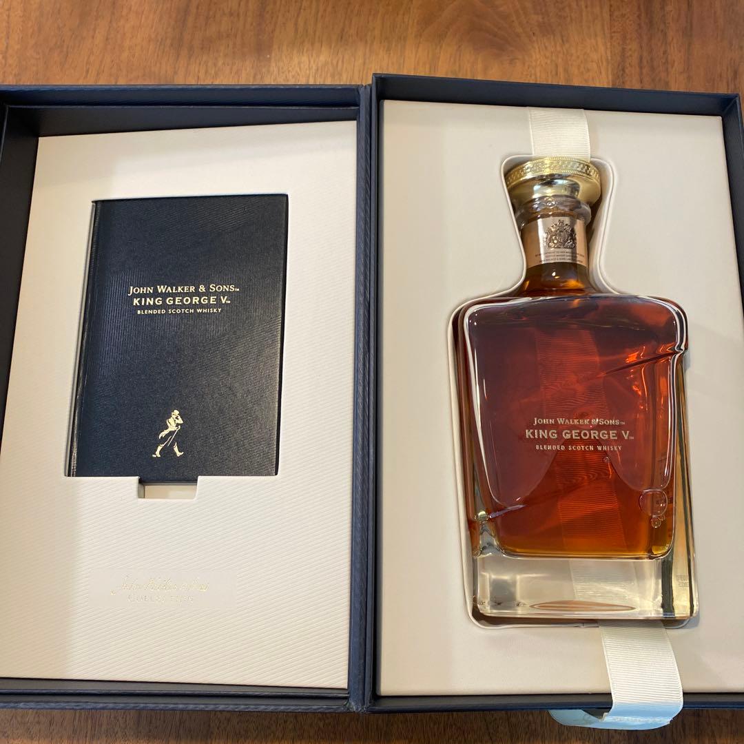 正規品　ジョン・ウォーカー＆サンズ キングジョージ5世　750ml