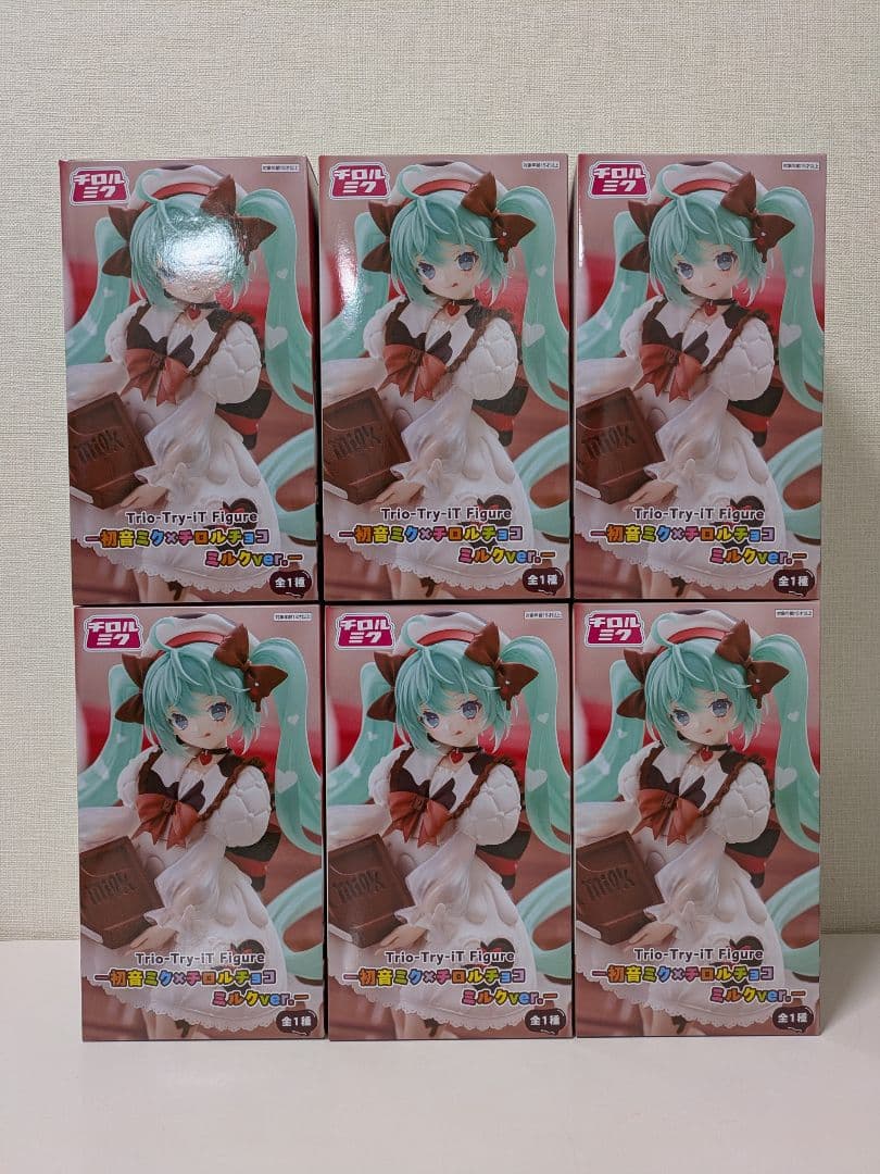 初音ミク　フィギュア　Trio−Try-It　チロルチョコ ミルクver.