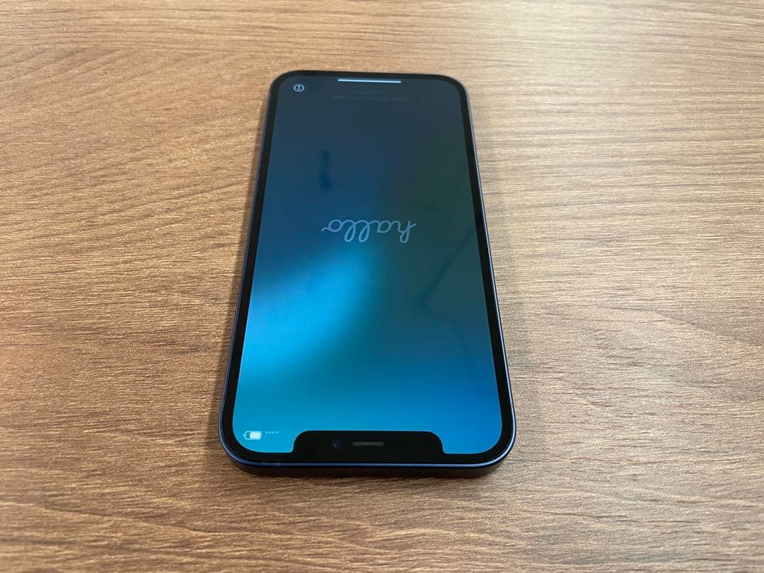 【美品】iPhone12 ブルー 128GB【SIMフリー】