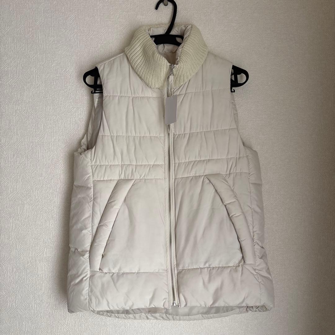 【新品】ヤマダヤ　ダウンベストとワンピース セット