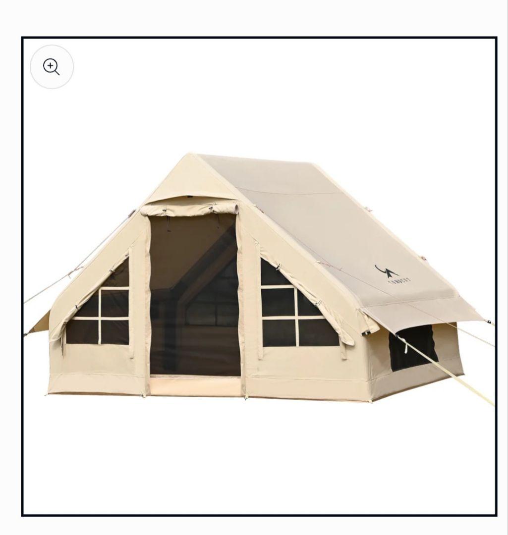 TOMOUNT ロッジ型テント インフレータブルテント　ポリコットン　tc