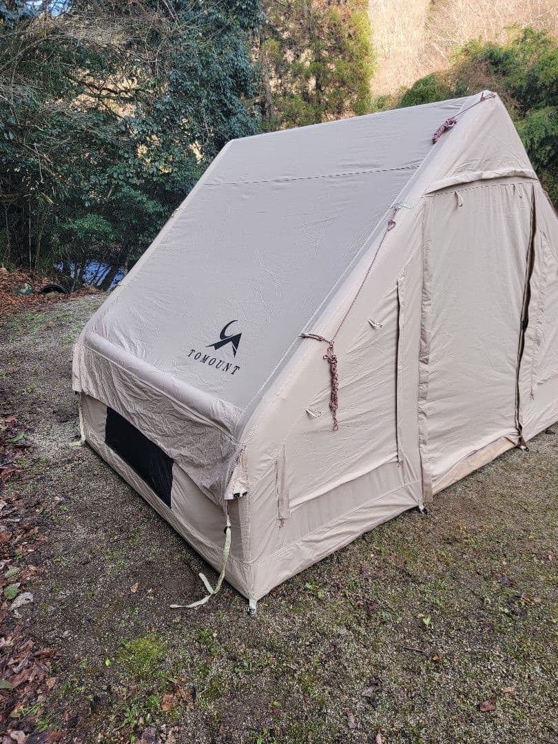 TOMOUNT ロッジ型テント インフレータブルテント　ポリコットン　tc