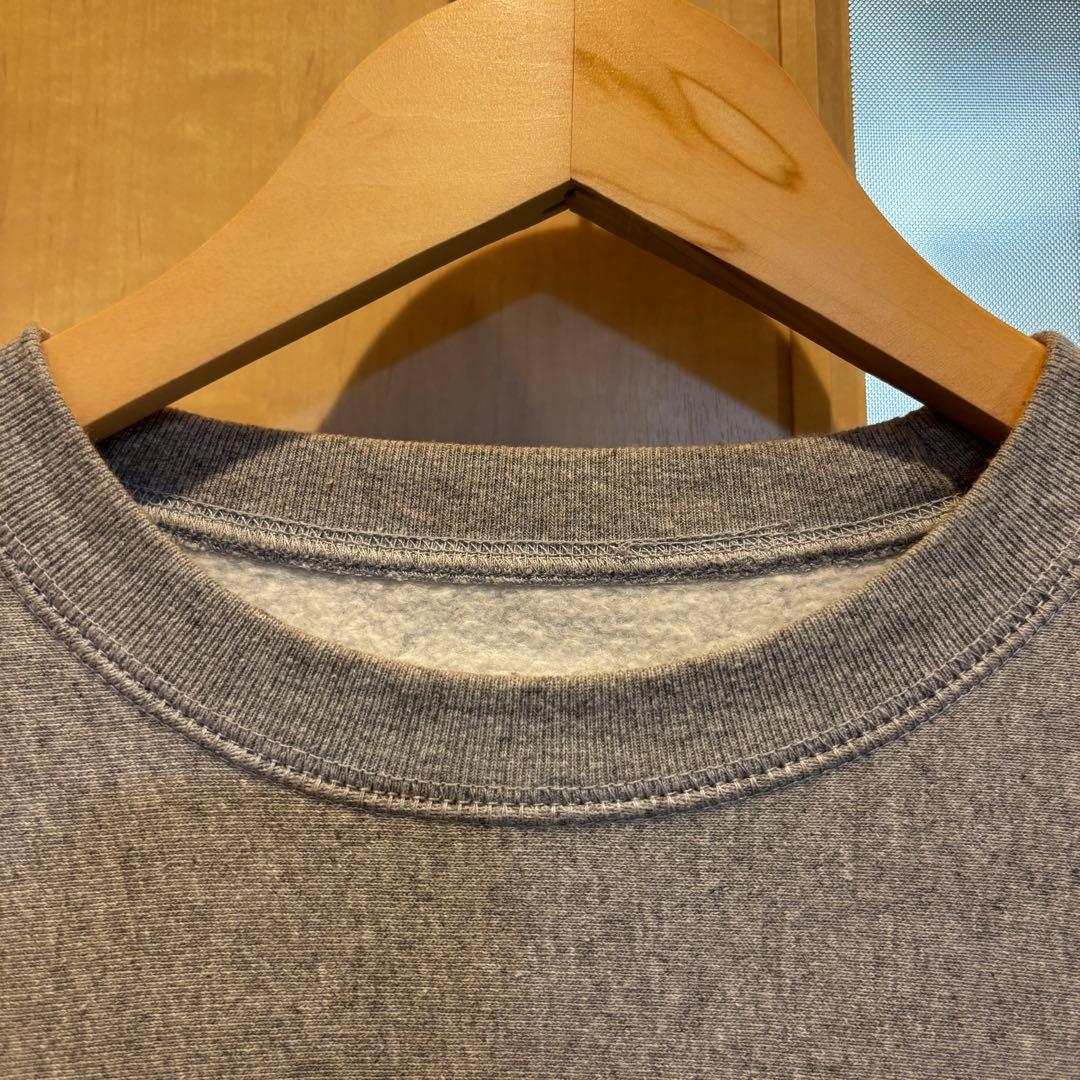 美品　NOAH グレー クルーネック スウェット
