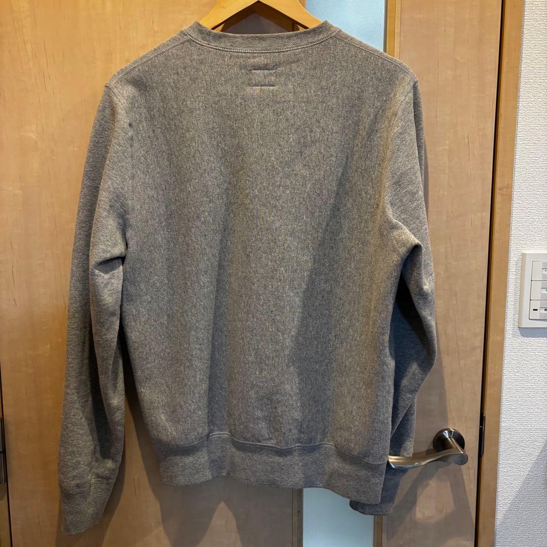 美品　NOAH グレー クルーネック スウェット