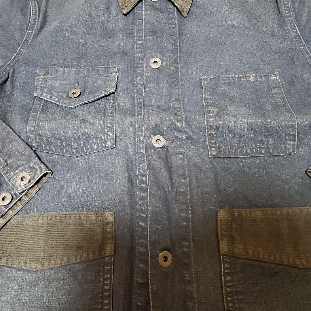 【たー】DOUBLE RL RRL カバーオール サイズS