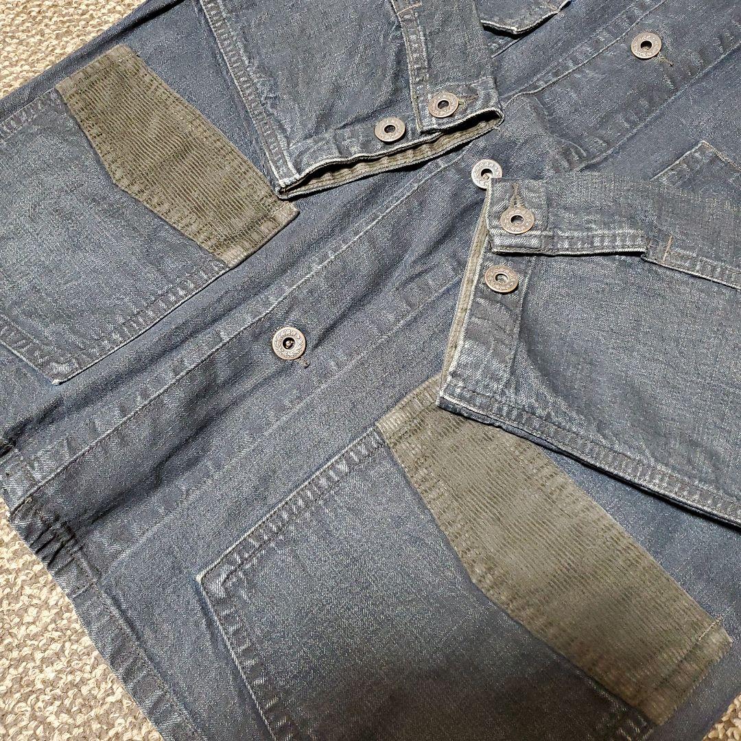 【たー】DOUBLE RL RRL カバーオール サイズS