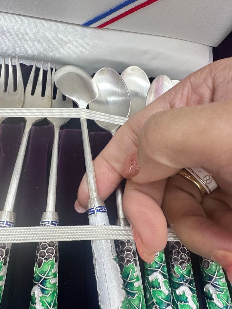 ホテルロイヤル スプーンセット 12点 70%99silverかな？