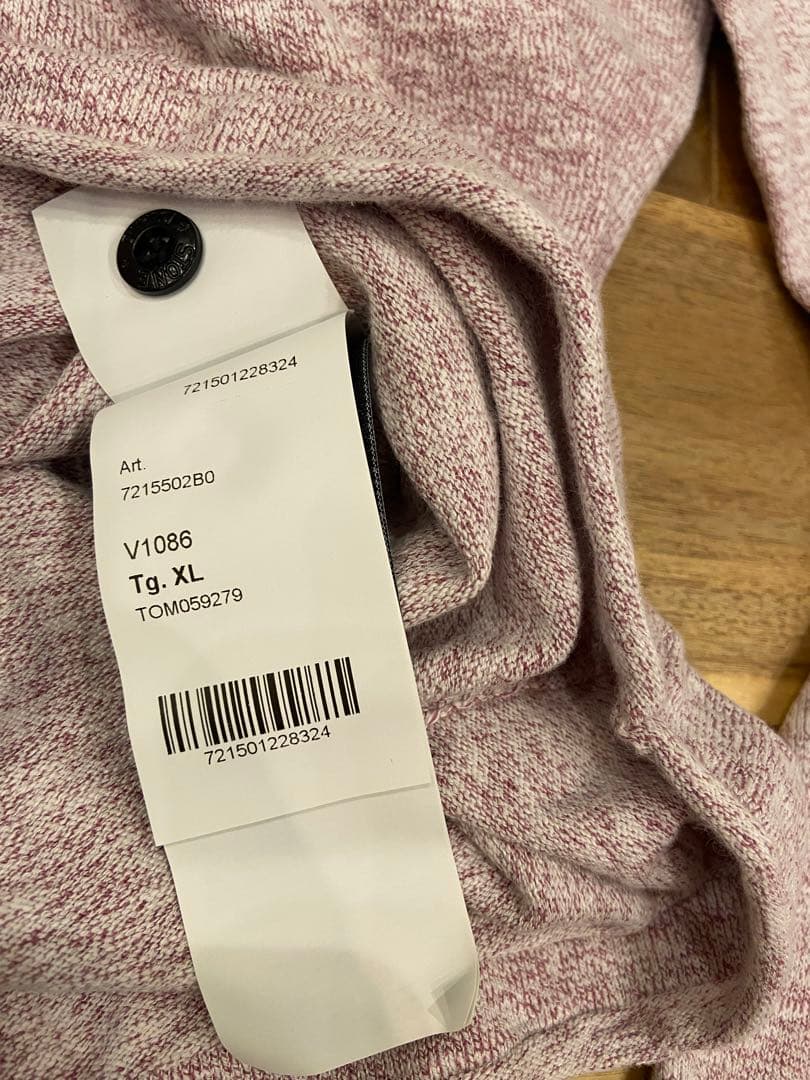 新品 STONE  MELANGE KNIT WEAR XLサイズ