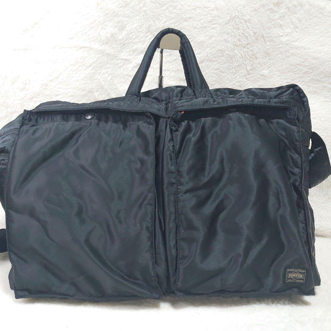 ✨美品✨PORTER ポーター TANKER ボストン XL ブラック 大容量