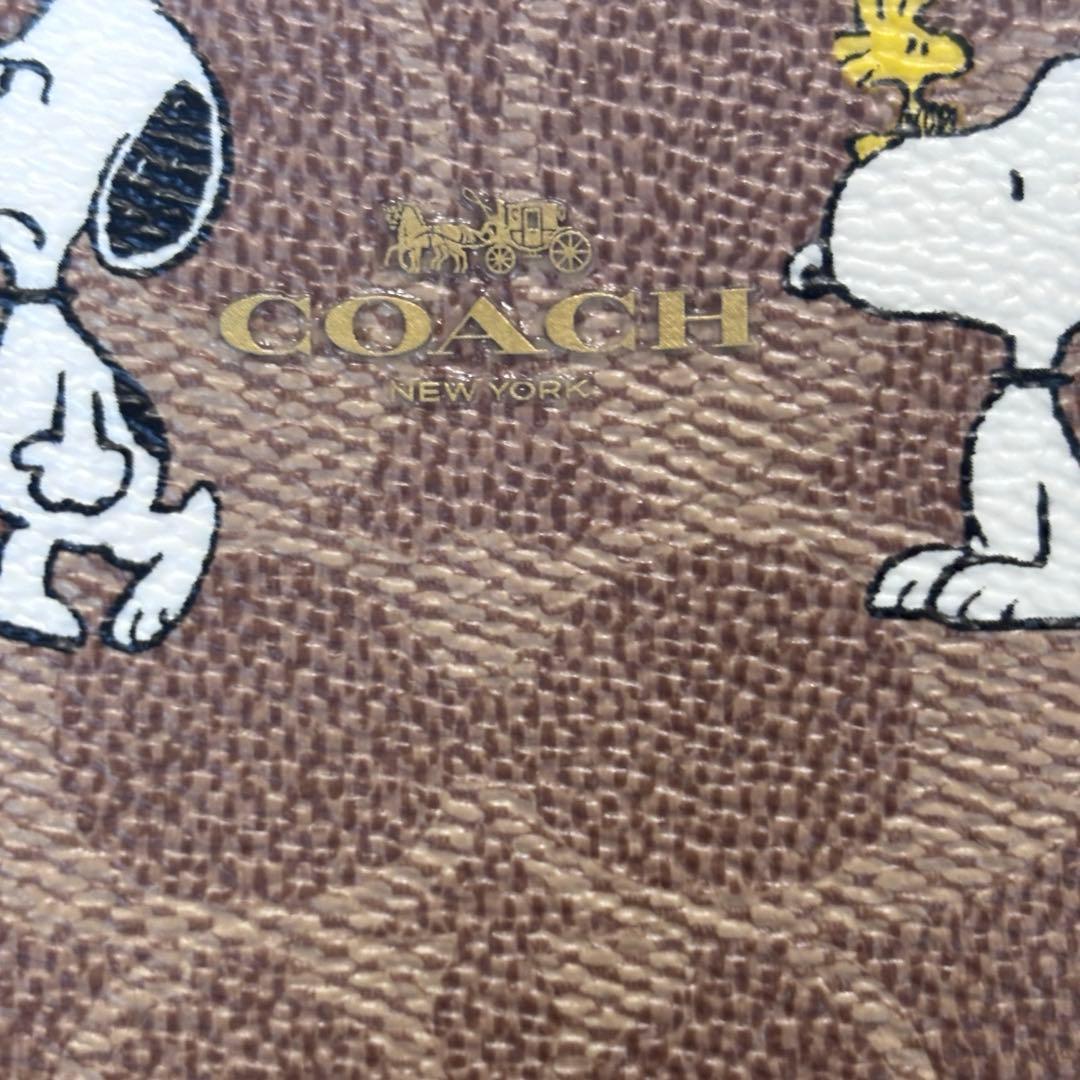 ⭐︎訳あり・新品⭐︎COACH × PEANUTS スヌーピーポーチ
