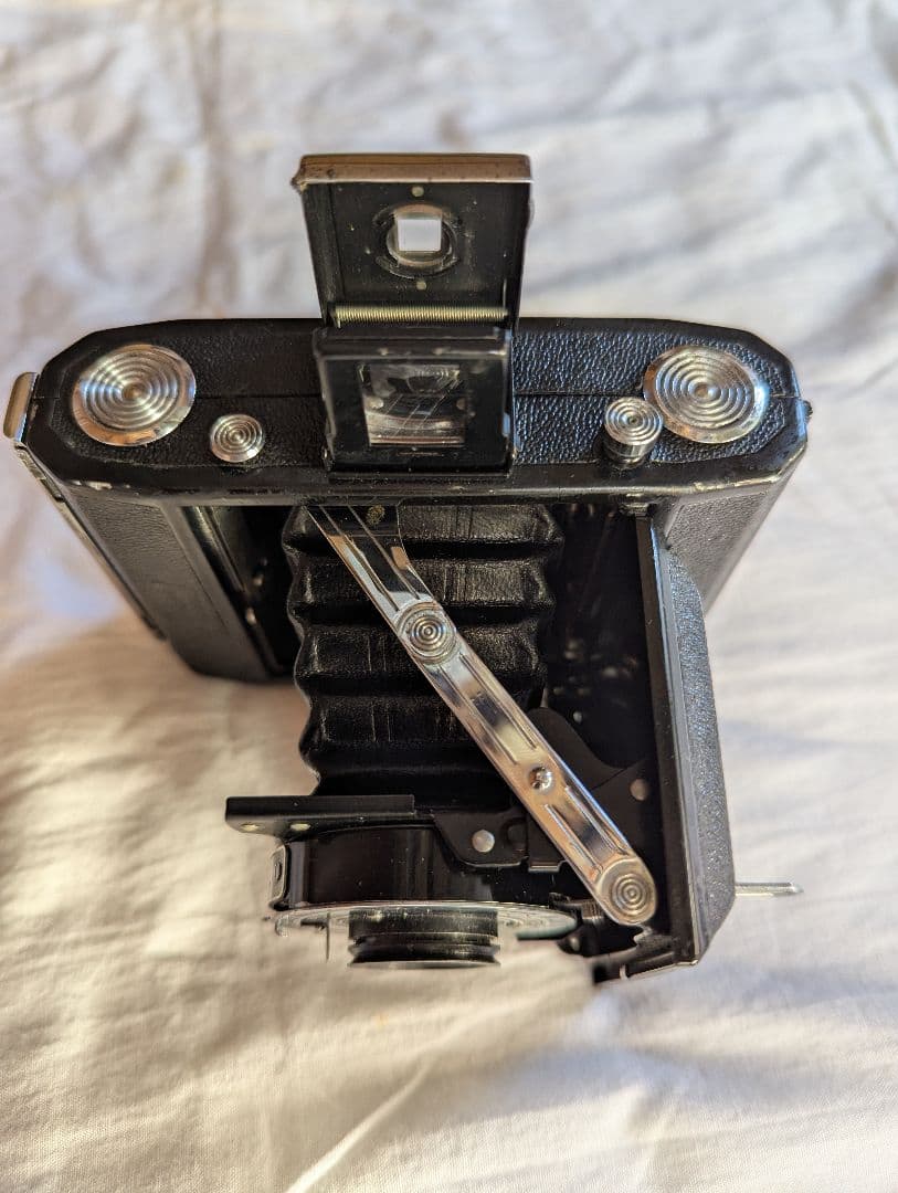 返品保証 ツァイスイコン ZEISS IKON Nettar 515 革ケース付