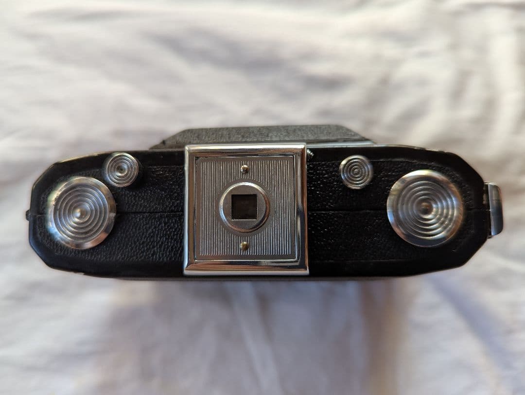 返品保証 ツァイスイコン ZEISS IKON Nettar 515 革ケース付