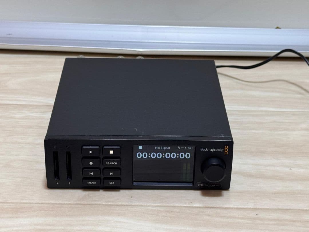 Blackmagic Design HyperDeck Mini 動作確認済み