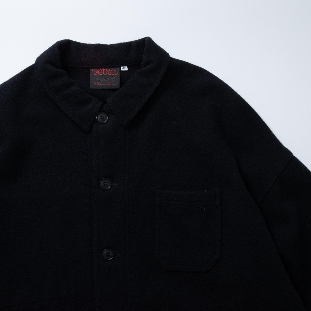 VETRA　ベトラ　ウールジャケット　カバーオール　ネイビー　サイズ46