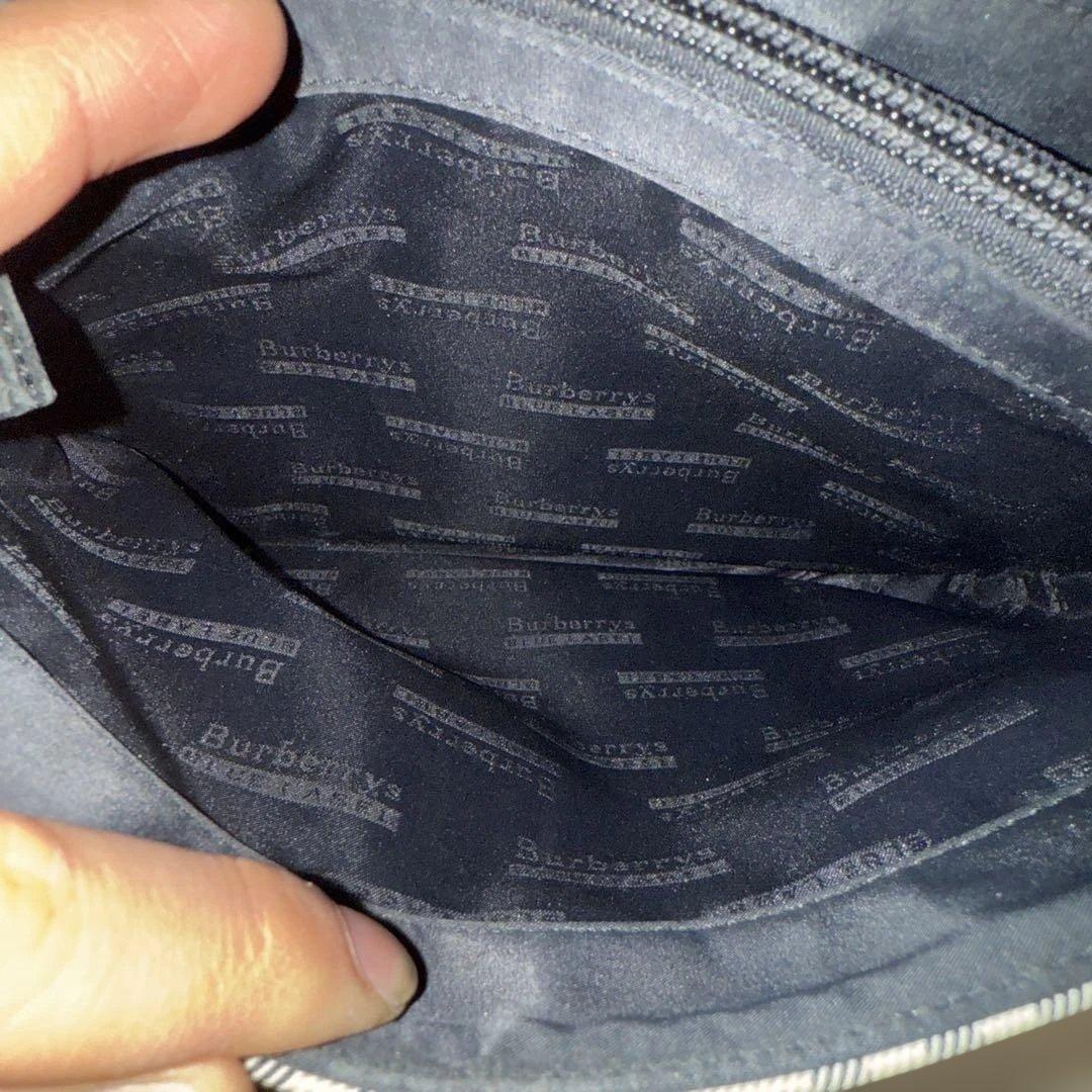 美品　バーバリーブルーレーベル　ショルダーバッグ　ナイロン　軽量　ノバチェック