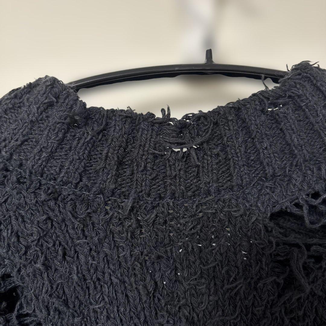 doublet 25aw ノースリーブニット