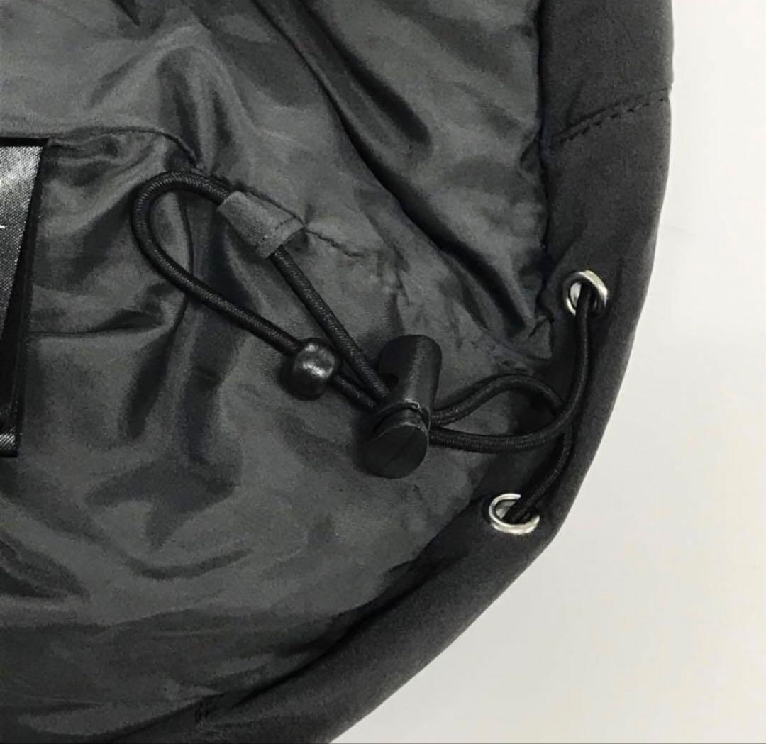 極美品　RUFFLOG ダウンベスト　グレーx白　XL