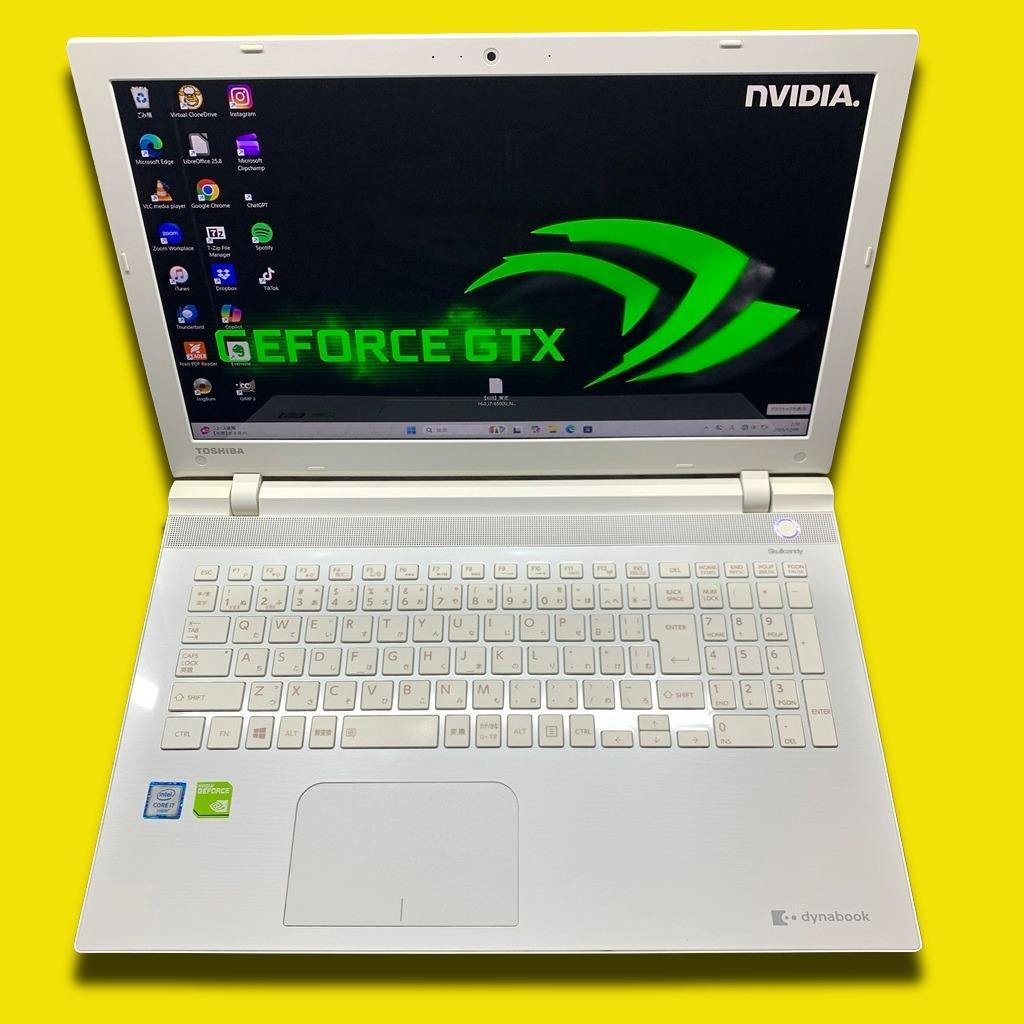 爆速ゲーミングノートパソコン　爆速SSD　Corei7　NVIDIA GPU搭載