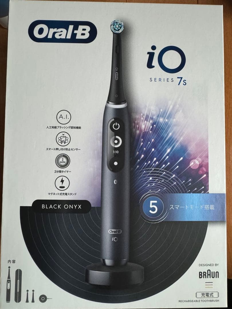Oral-B iO Series 7s 電動歯ブラシ 本体 ブラックオニキス