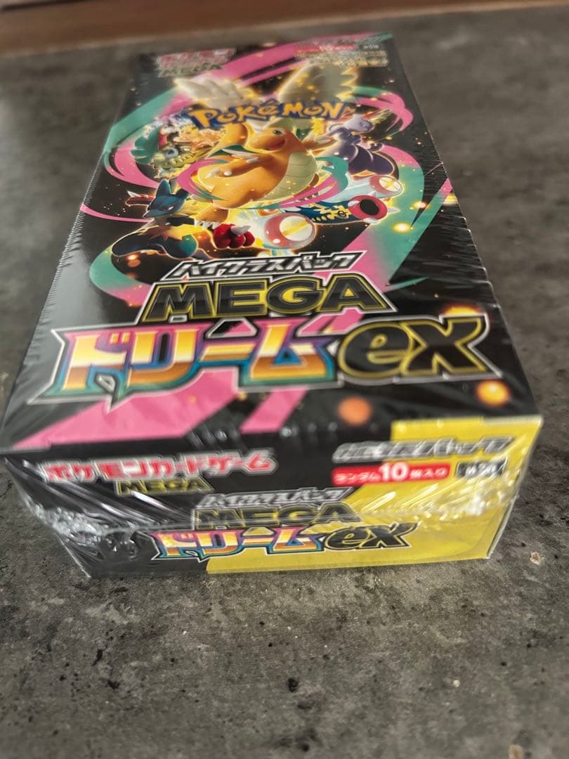 ポケモンカードゲーム MEGA ドリームex BOXシュリンク付き