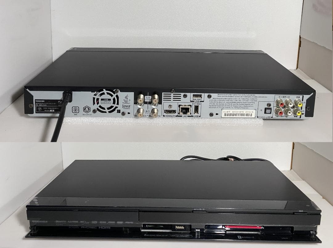 タイムセール中「大満足見どころ再生」東芝　DBR-Z320 HDD:1TB