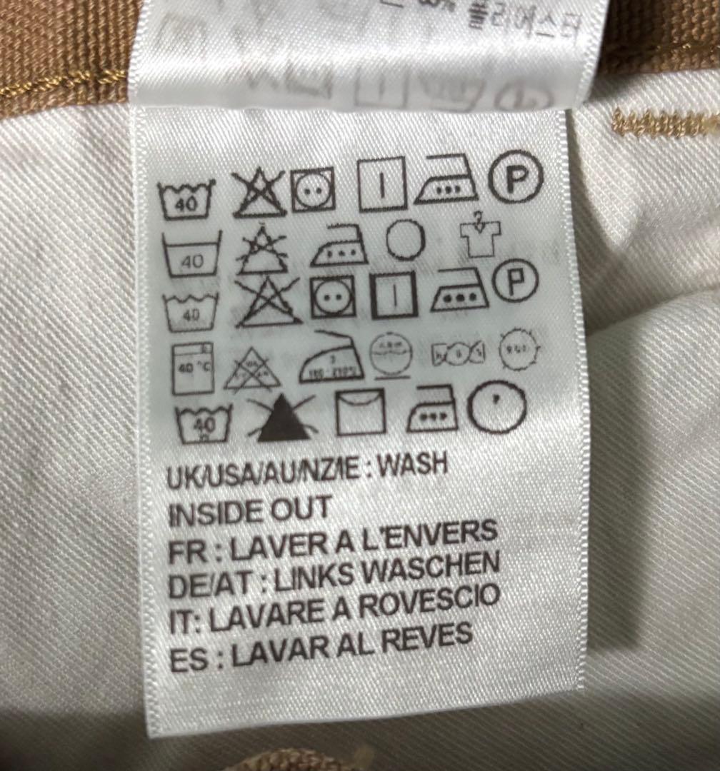 Carhartt WIP ダブルニーパンツ 28×32 ブラウン ワークパンツ