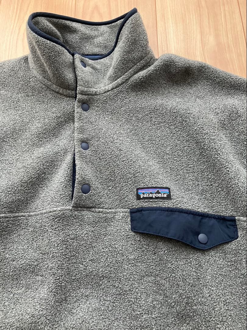 ざ*き様 patagonia スナップt グレー　柴田ひかり　2021 パタゴニ