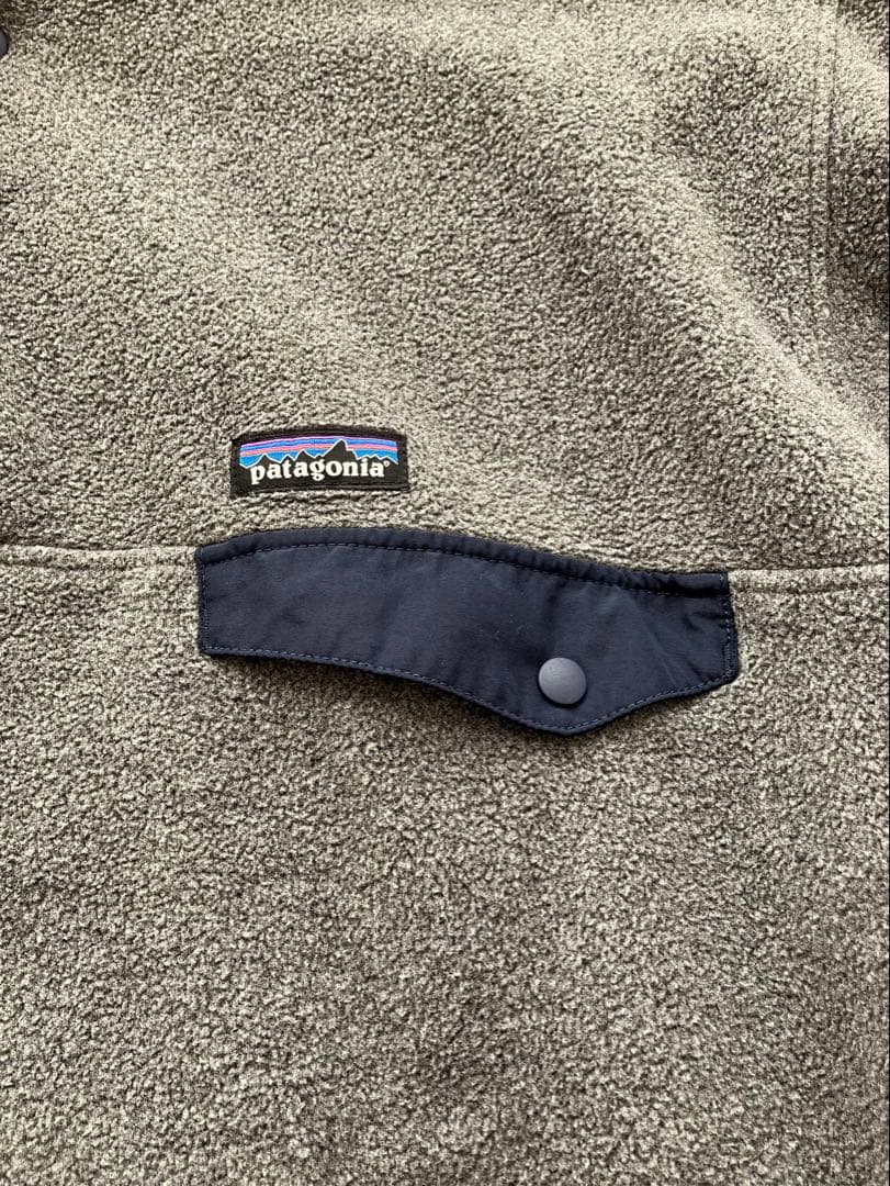 ざ*き様 patagonia スナップt グレー　柴田ひかり　2021 パタゴニ
