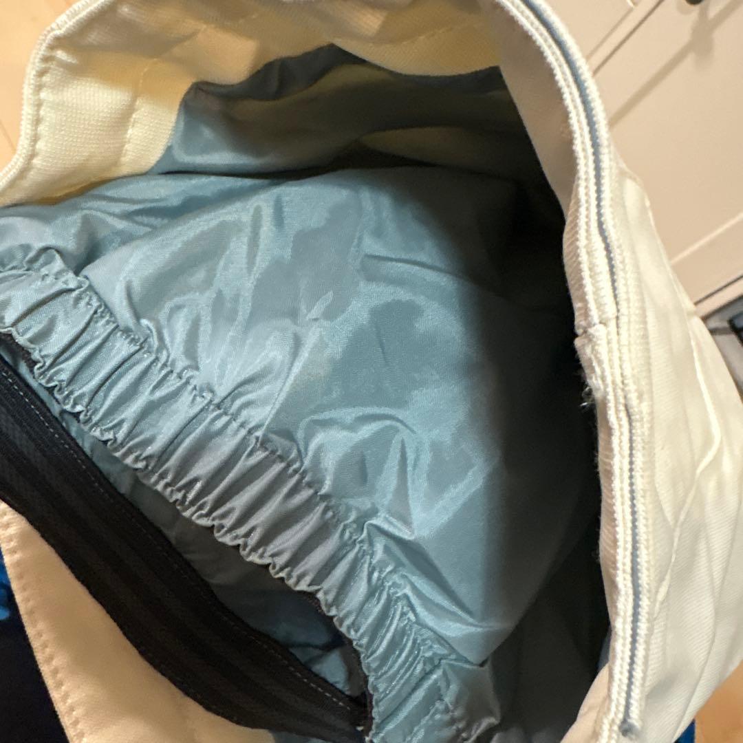 美品 ellesse スキー スノボー 上下セット Sサイズ ブラウン×白系