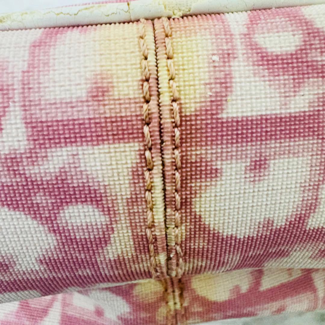 ✨Dior✨ディオール✨トロッター柄✨キャンバス✨ピンク✨ショルダーバッグ✨