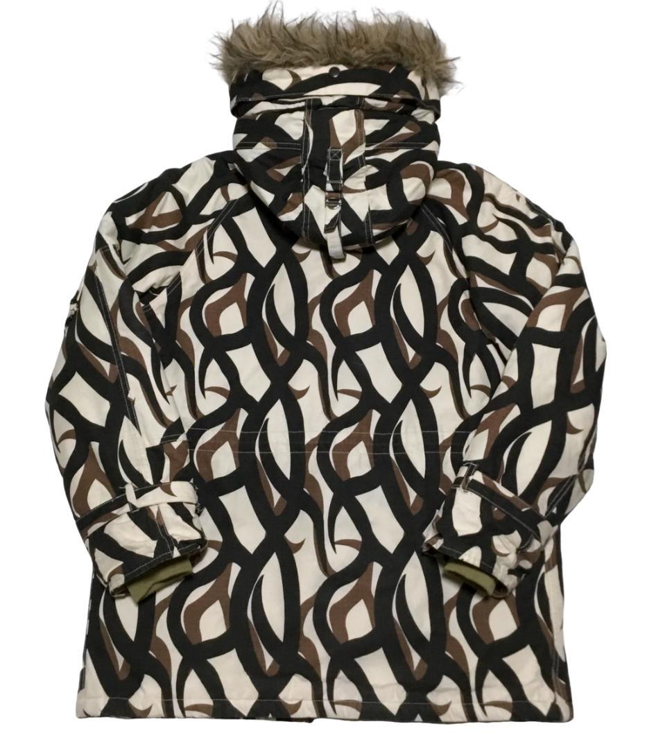 HOUSTON トライバル N3-B ファー付 フライトジャケット モッズコート