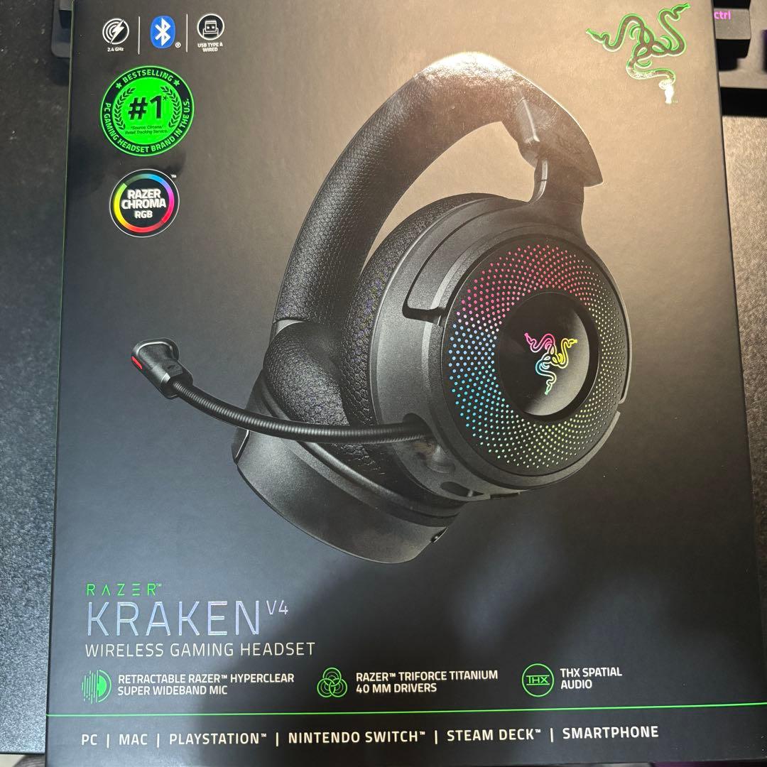 Razer Kraken V4 ワイヤレスゲーミングヘッドセット