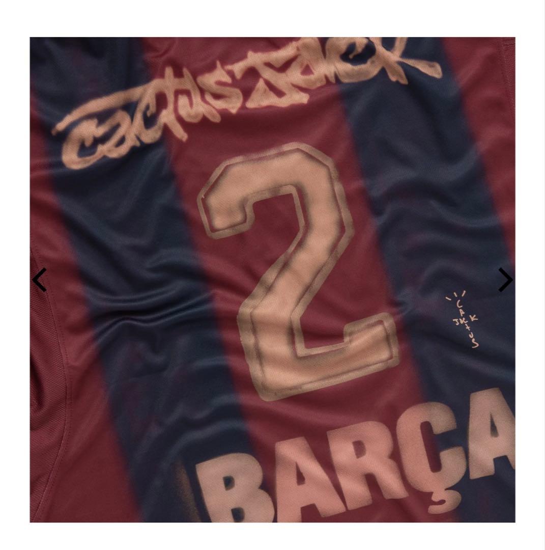 【領収付】Travis Scott × FC Barcelonaユニフォーム