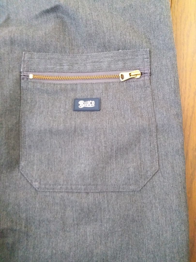 bluco オーバーオール　グレー