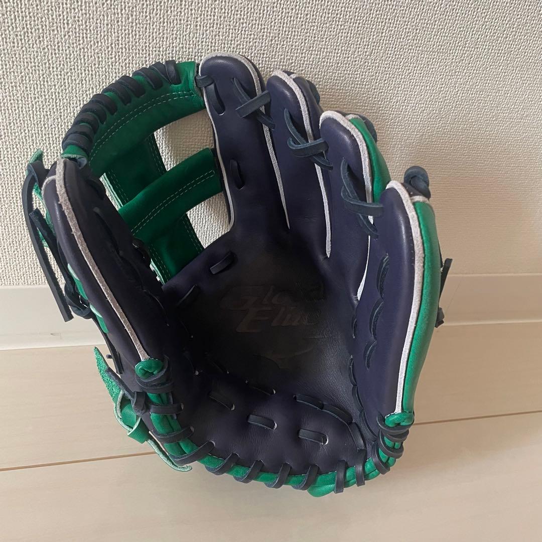 ミズノグローバルエリート　限定ラベル　ダイバーシティーブルー　坂本モデルオーダー