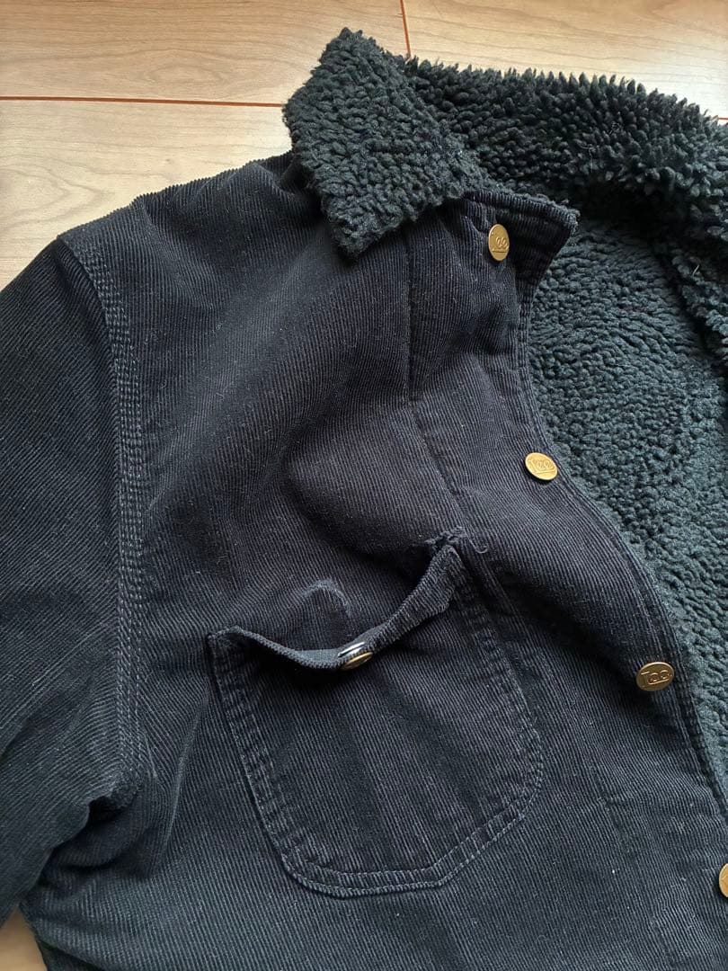 lee ボア　ストームライダー　コーデュロイカバーオール　L