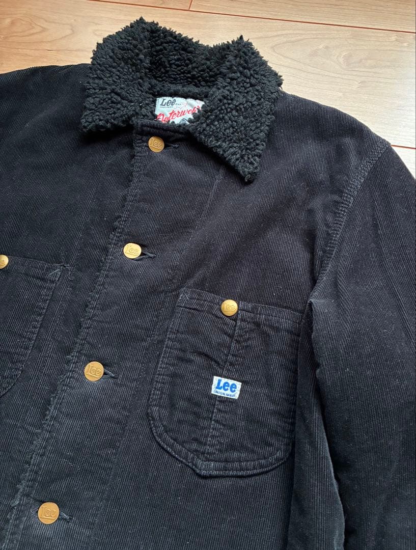 lee ボア　ストームライダー　コーデュロイカバーオール　L