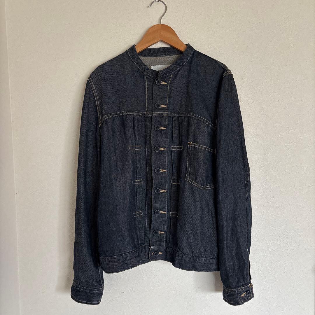 Hands of creation リネンデニムジャケット