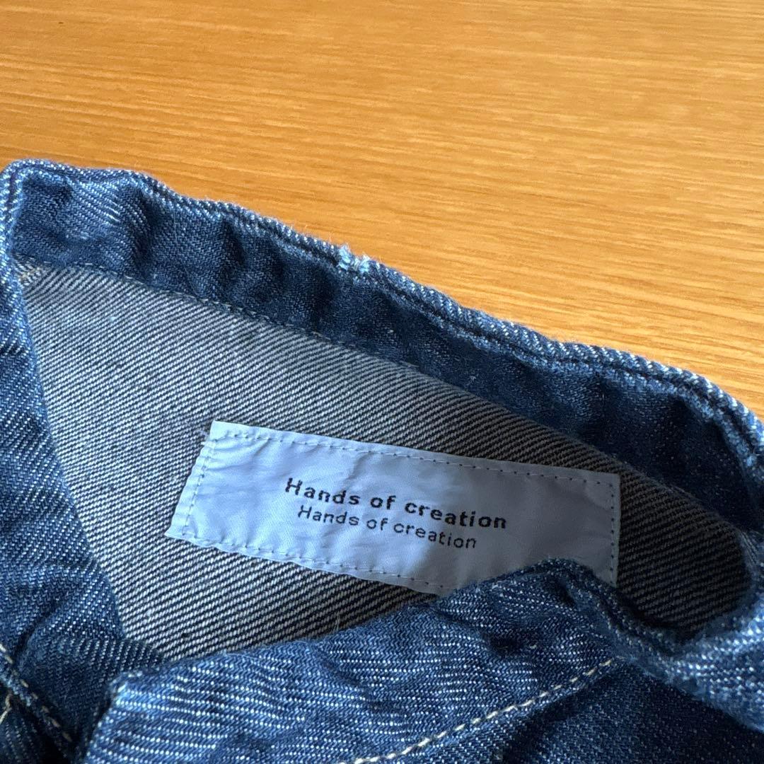 Hands of creation リネンデニムジャケット
