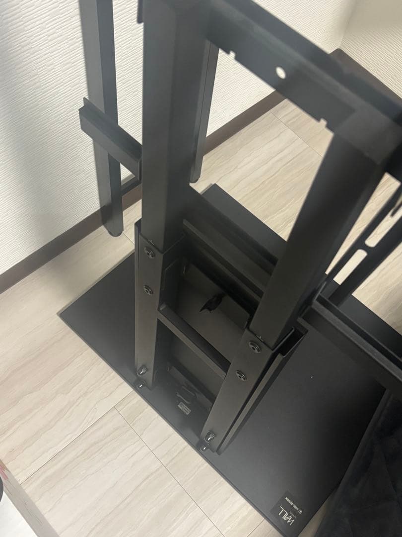 EQUALS テレビ台 スタンド WALL V2 ロータイプ サテンブラック